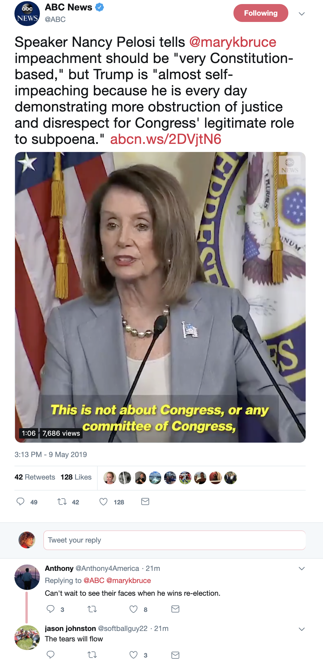 Screen-Shot-2019-05-09-at-3.36.33-PM Pelosi Goes Off About Trump Working With Russians & It's Everything Corruption Crime Domestic Policy Donald Trump Election 2016 Election 2018 Election 2020 Feminism Impeachment Investigation Politics Robert Mueller Russia Top Stories 