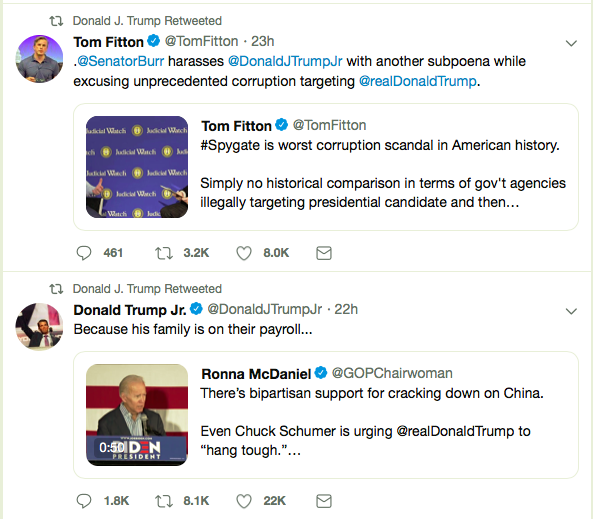 Screen-Shot-2019-05-11-at-9.20.58-AM Unhinged Trump Tweets 24 Times Before Dawn Like A Turd With No Life Donald Trump Featured Politics Social Media Top Stories Twitter 