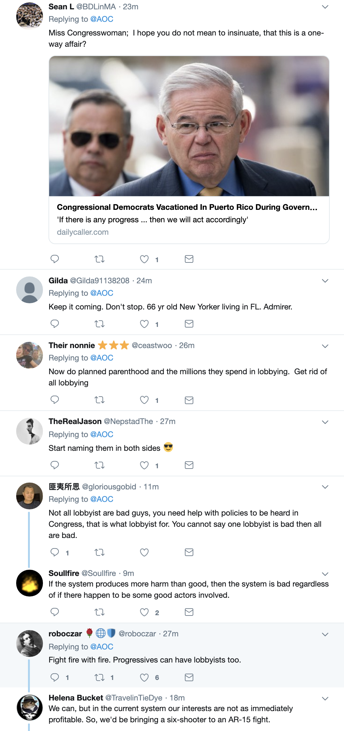 Screen-Shot-2019-05-13-at-12.38.26-PM AOC Rails Against Lobbyists On Twitter & The GOP Is Irate Corruption Crime Healthcare Politics Top Stories 