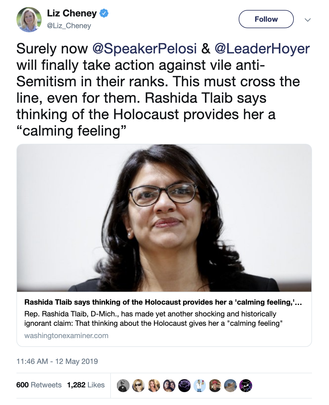 Screen-Shot-2019-05-13-at-9.26.47-AM Trump Lies About Rashida Tlaib On Twitter In Disgusting Islamophobic Attack Anti-Semitism Corruption Domestic Policy Donald Trump Feminism Hate Speech Politics Racism Religion Top Stories 