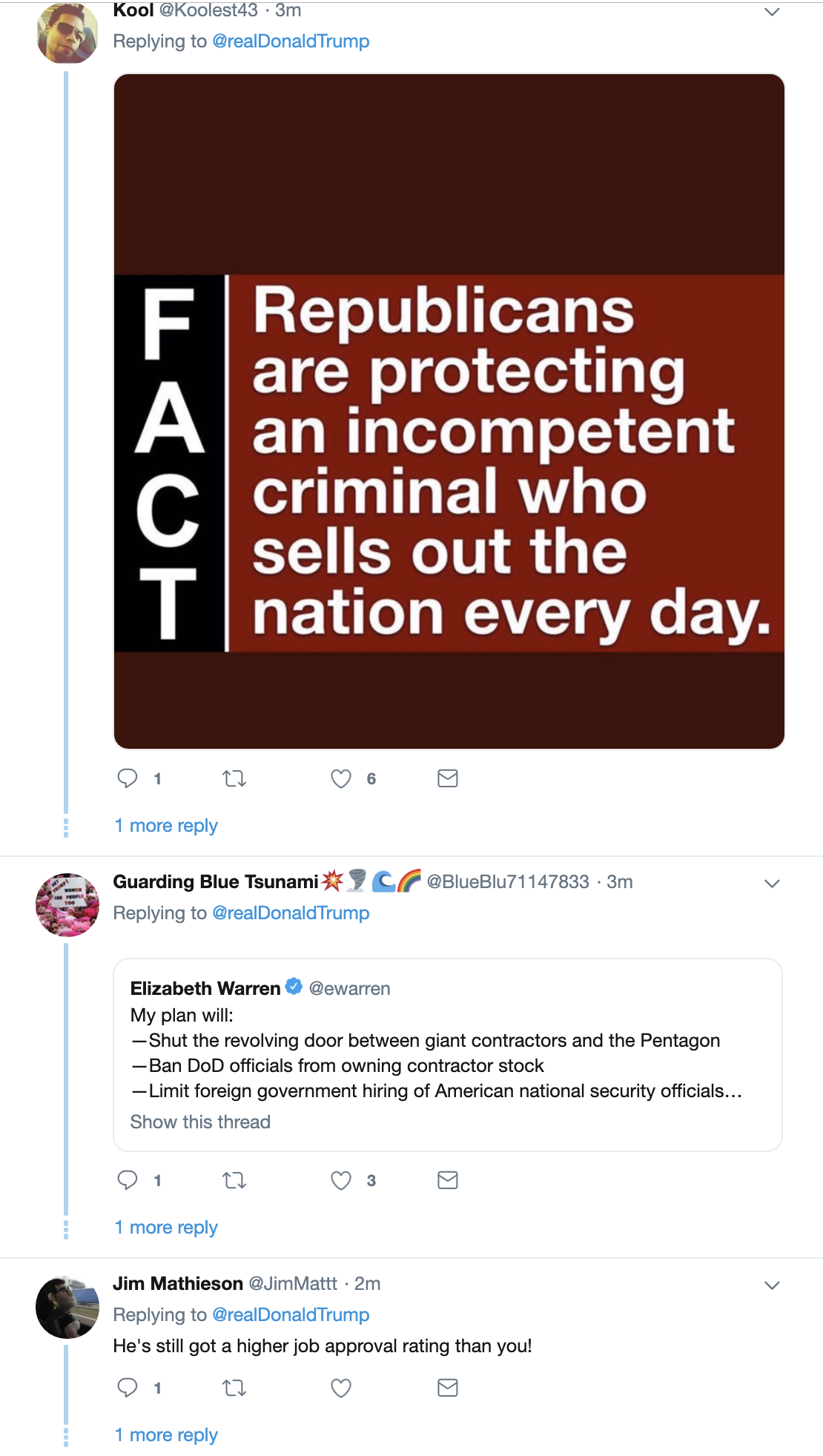 Screen-Shot-2019-05-16-at-7.38.48-AM Trump Jumps Out Of Bed To Lash Out At Americans On Twitter Corruption Crime Donald Trump Election 2020 Foreign Policy Military Politics Top Stories 