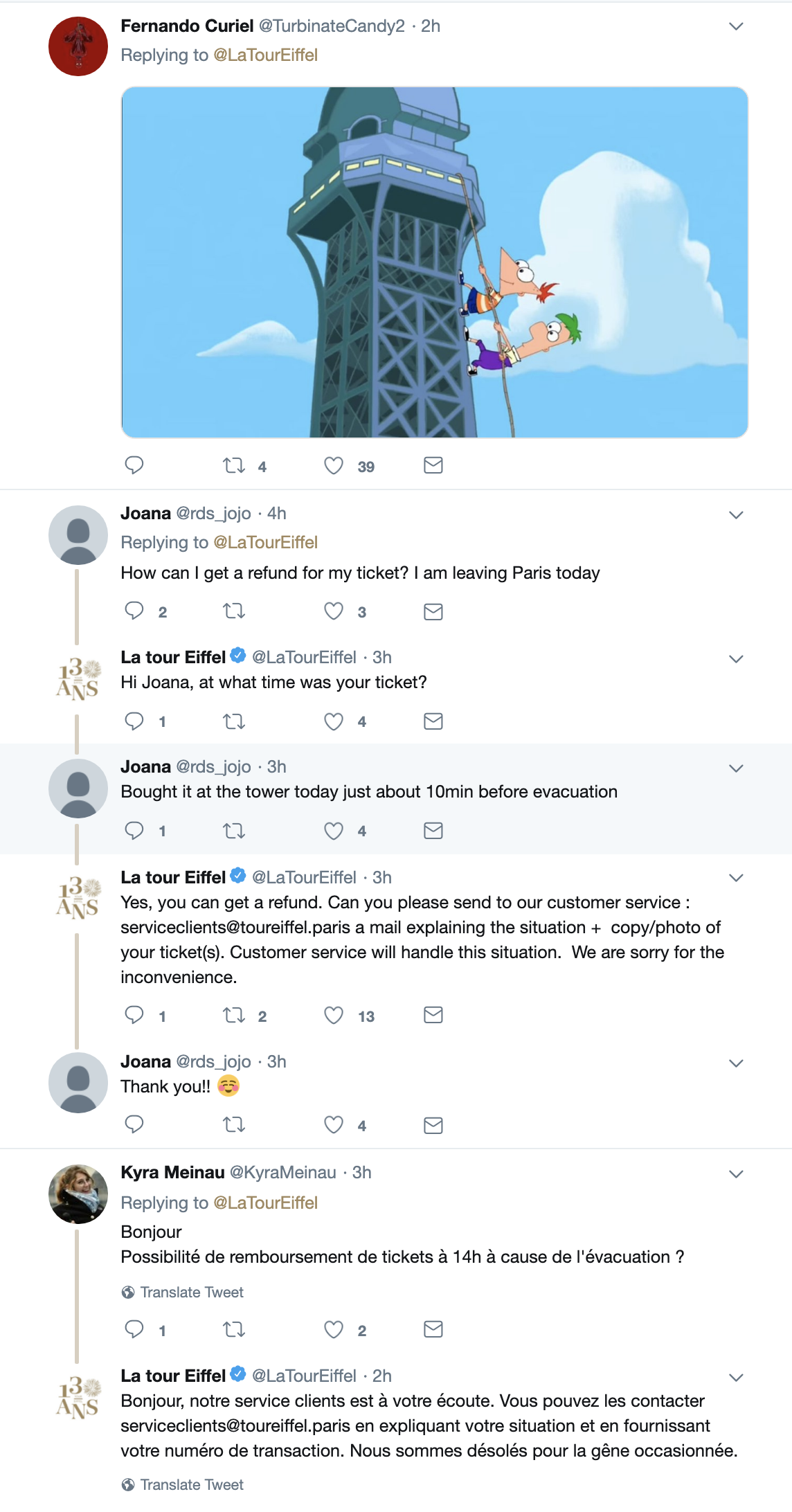 Screen-Shot-2019-05-20-at-12.11.21-PM JUST IN: Police Shut Down Eiffel Tower Shut Over Criminal Act Crime Foreign Policy Social Media Top Stories 