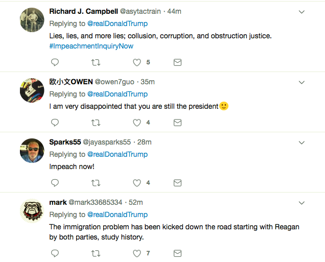 Screen-Shot-2019-05-21-at-3.39.05-PM Trump Rants On Twitter & Instantly Gets Shredded In The Comments Donald Trump Featured Politics Top Stories 