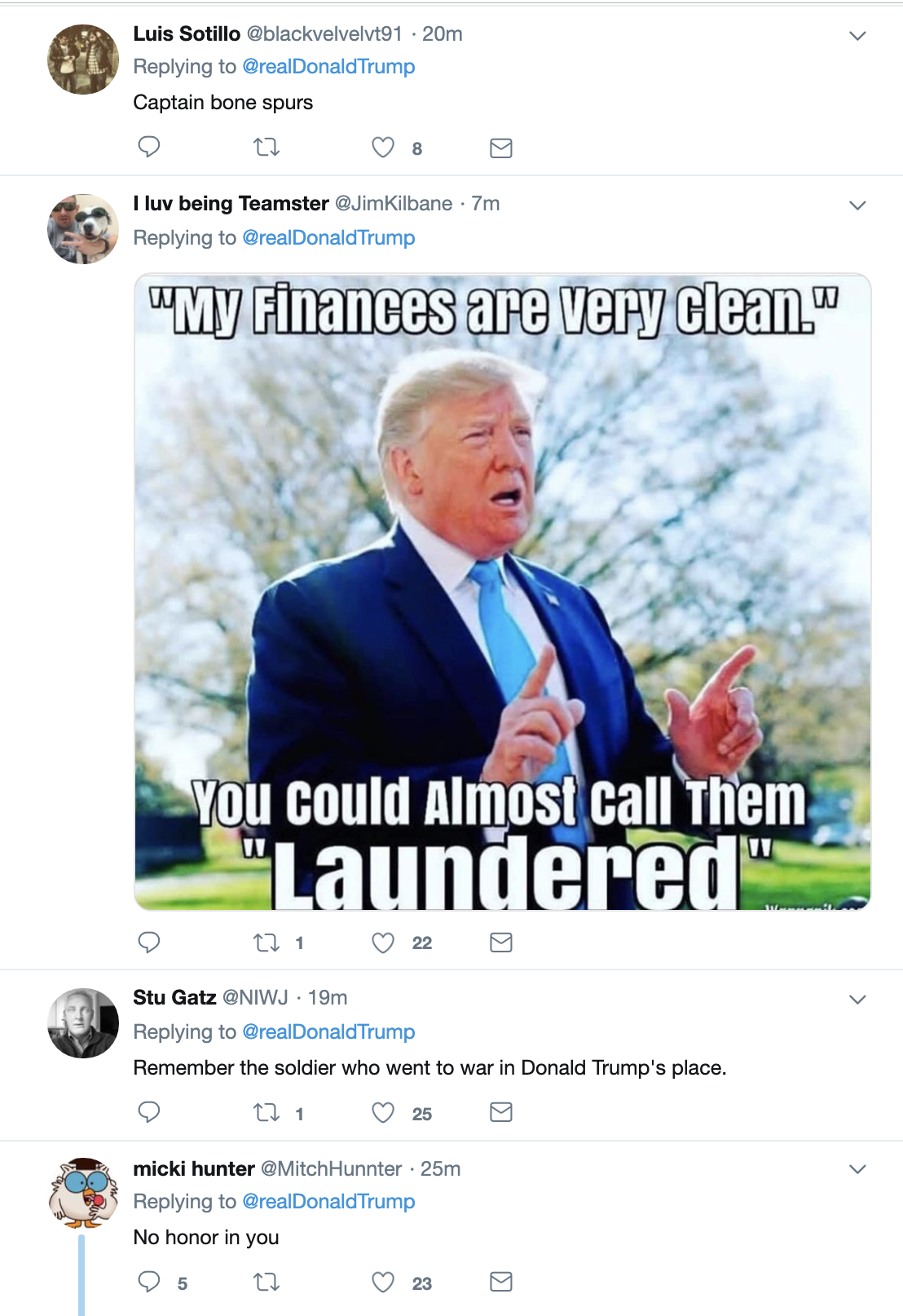 Screen-Shot-2019-05-27-at-8.21.18-AM Trump Tweets Memorial Day Message & Gets Destroyed In The Comments Corruption Crime Donald Trump Military Politics Top Stories 