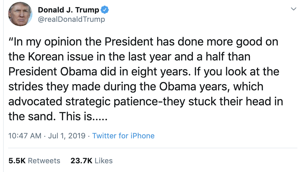 Screen-Shot-2019-07-01-at-12.03.12-PM Trump Spirals Into Monday Twitter Tantrum Like He Needs Medication Corruption Crime Domestic Policy Donald Trump Foreign Policy Hillary Clinton Politics Top Stories 