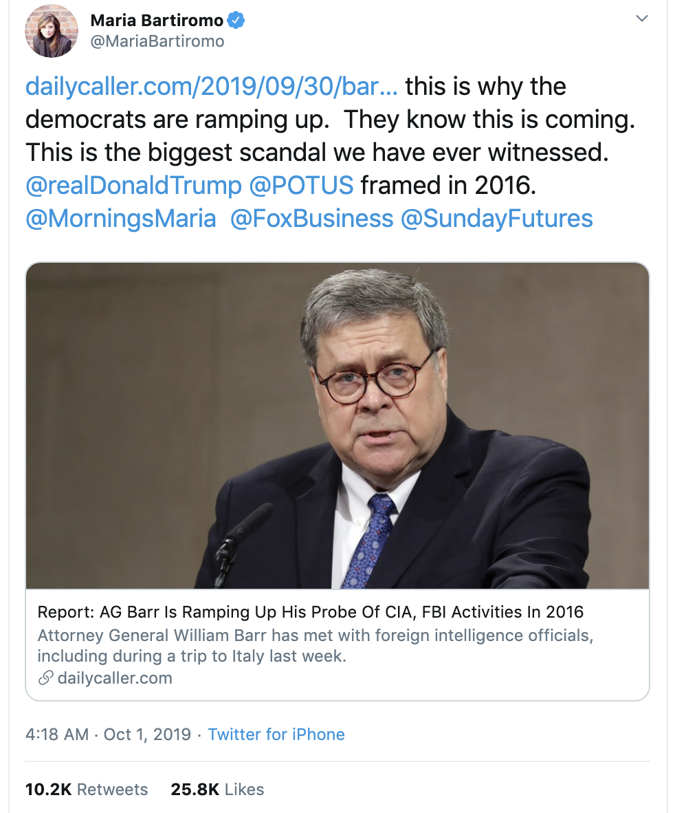 987f3182-screen-shot-2019-10-01-at-9.47.32-am Trump Made Himself Look Guilty On Twitter Tuesday - Here's Why Corruption Crime Domestic Policy Donald Trump Economy Election 2020 Featured Foreign Policy Politics Top Stories 
