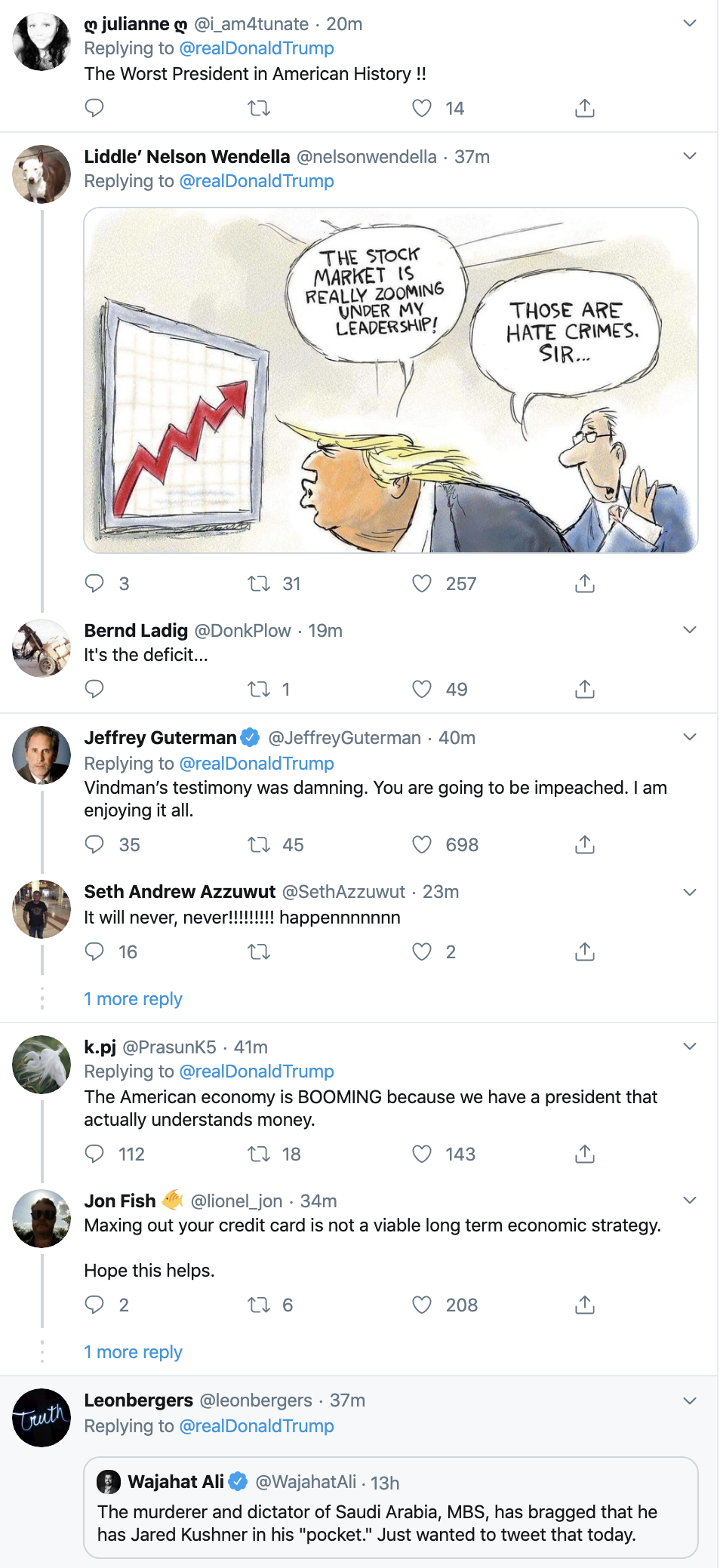 Screen-Shot-2019-10-30-at-7.20.04-AM Trump Goes On AM Twitter Tirade, Misspelling Multiple Words Corruption Crime Domestic Policy Donald Trump Economy Election 2016 Election 2020 Featured Foreign Policy Impeachment Investigation Military National Security Politics Russia Top Stories War 