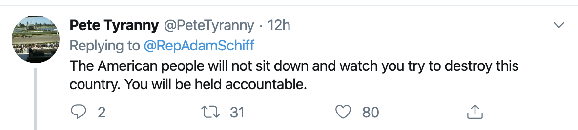 Screen-Shot-2019-10-31-at-8.54.40-AM Schiff Checkmates Trump With Incriminating Tweet Using Donald's Own Words Corruption Crime Domestic Policy Donald Trump Election 2016 Election 2020 Featured Foreign Policy Immigration Impeachment Military National Security Politics Top Stories Twitter War 