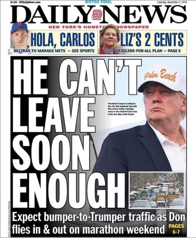 Screen-Shot-2019-11-04-at-9.10.03-AM NY Daily News Releases Impeachment Cover As W.H. Crumbles Corruption Crime Domestic Policy Donald Trump Election 2016 Election 2020 Featured Foreign Policy Immigration Impeachment Media National Security Politics Racism Russia Sports Top Stories White Privilege 