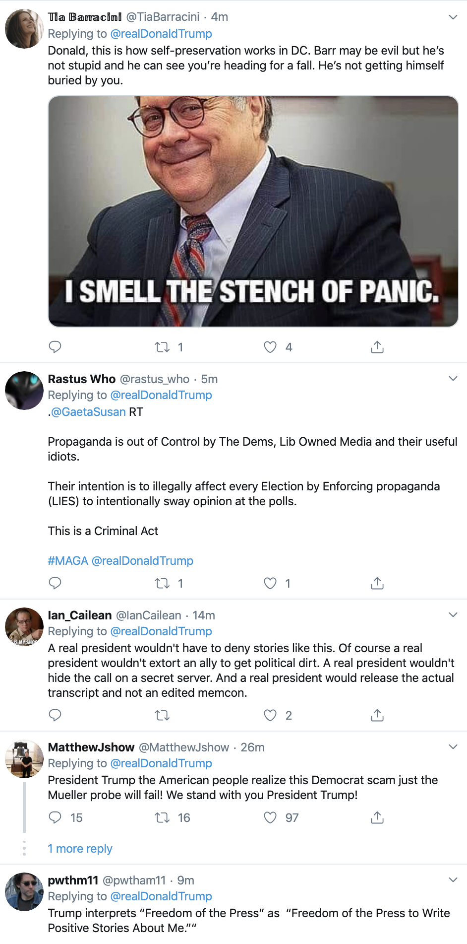 Screen-Shot-2019-11-07-at-7.09.13-AM Trump Slips Up Big Time In Thursday AM Twitter Word Scramble Corruption Crime Donald Trump Election 2020 Fact-Checker Featured Foreign Policy Impeachment Investigation Islamaphobia Military National Security Politics Social Media Top Stories War 