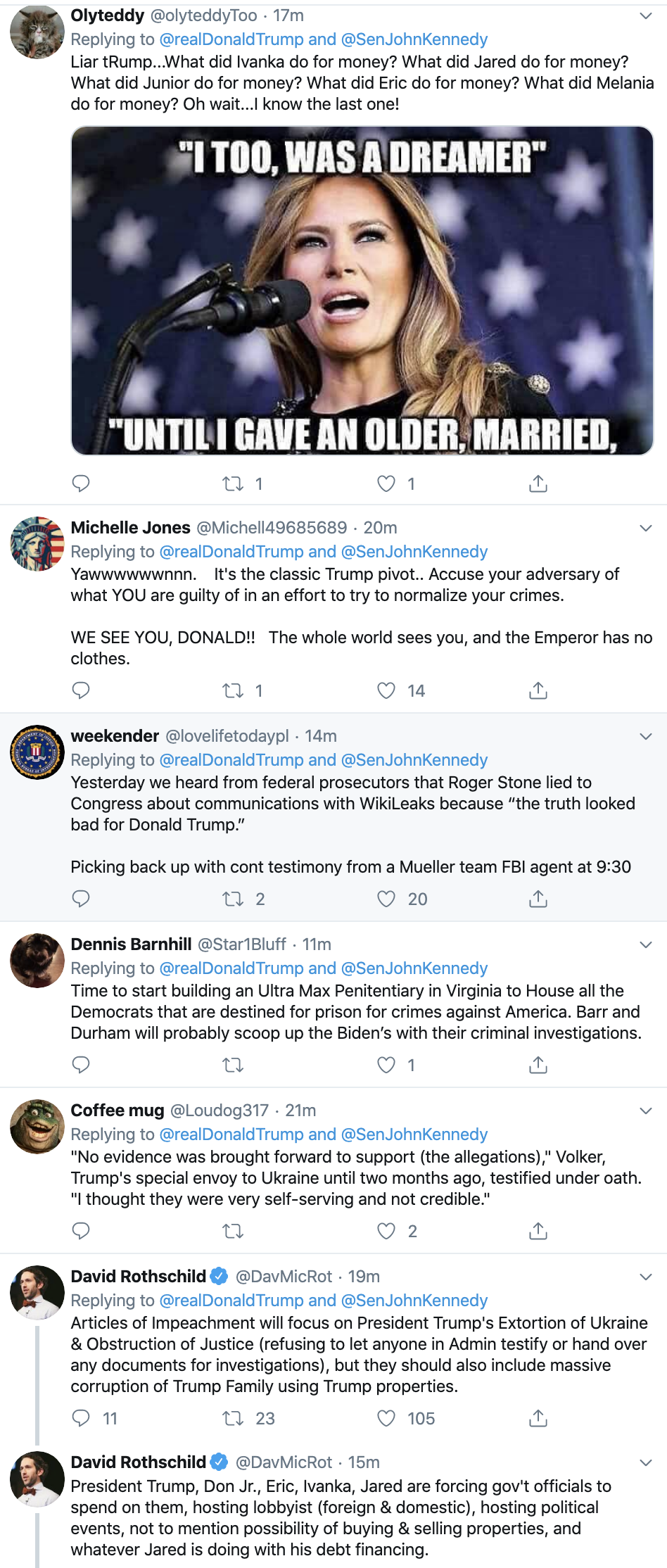 Screen-Shot-2019-11-07-at-9.14.25-AM Trump Continues Embarrassing AM Twitter Shenanigans Corruption Crime Domestic Policy Donald Trump Election 2016 Election 2020 Featured Foreign Policy Immigration Impeachment Mueller National Security Politics Robert Mueller Russia Top Stories 