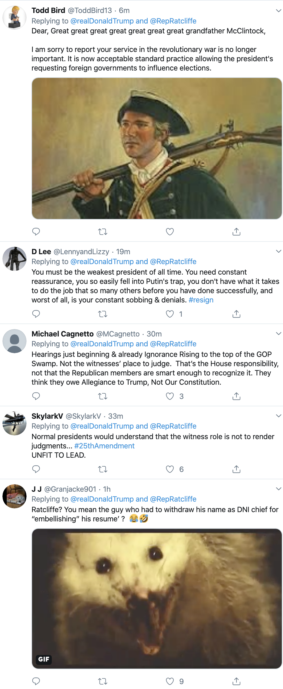 Screen-Shot-2019-11-14-at-7.19.36-AM Trump Goes On Pre-Dawn Conspiracy-Laden Twitter Spree Conspiracy Theory Corruption Crime Domestic Policy Donald Trump Election 2016 Election 2020 Featured Foreign Policy History Impeachment Investigation Military National Security Politics Russia Television Top Stories War 
