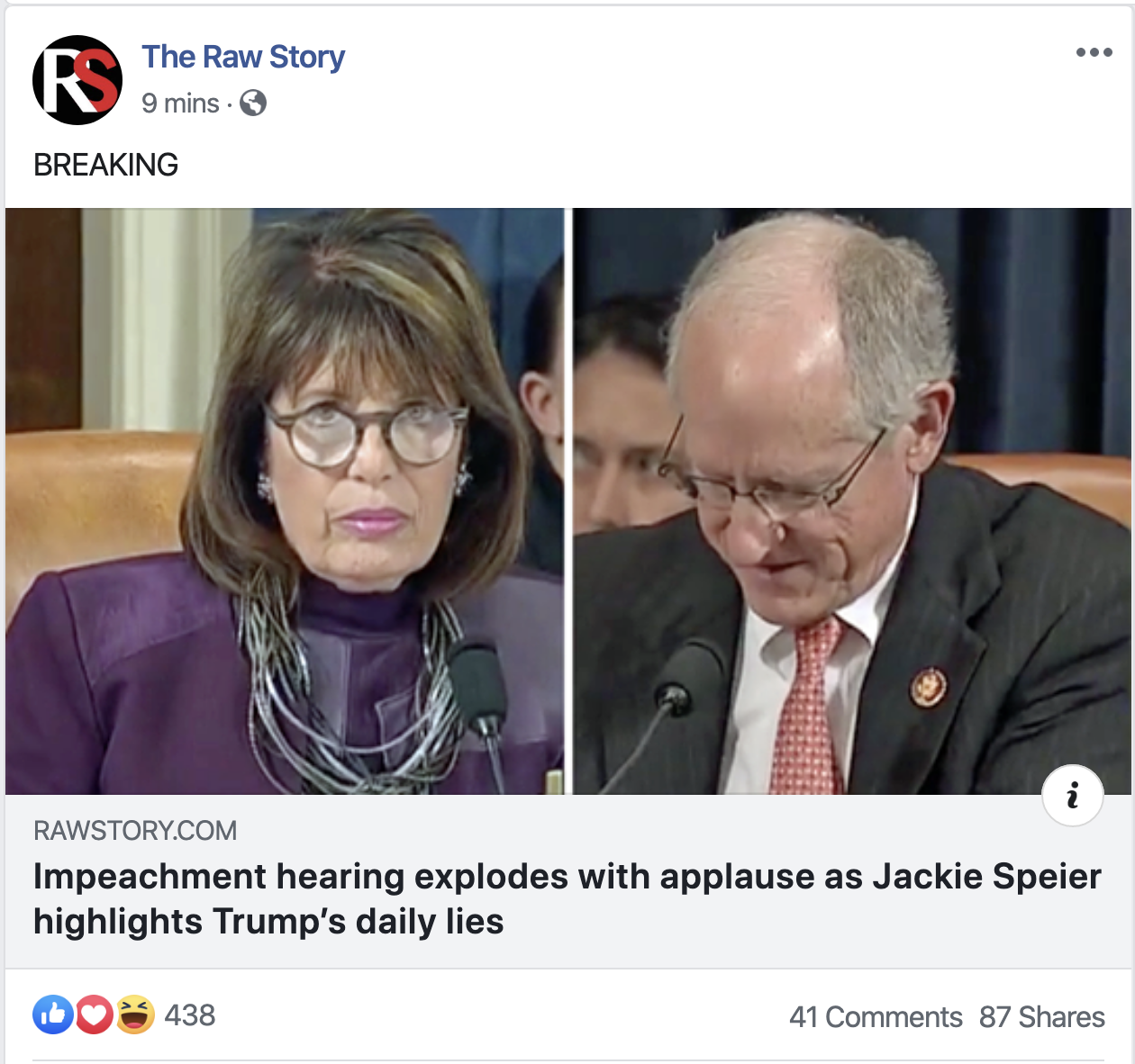 Screen-Shot-2019-11-20-at-2.24.59-PM Impeachment Hearing Erupts Into Applause After Jackie Speier Roasts GOP Corruption Featured Impeachment Investigation Top Stories 