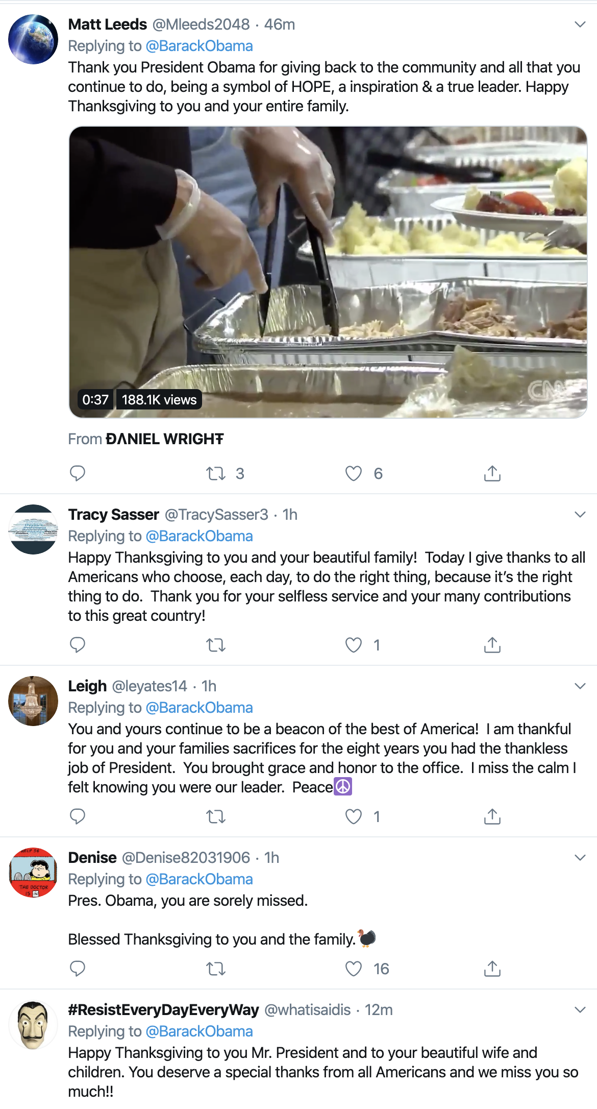 Screen-Shot-2019-11-28-at-7.35.28-AM Barack Obama Tweets Thanksgiving Message That Will Make You Swoon Celebrities Domestic Policy Featured History Humanitarian Poverty Top Stories 