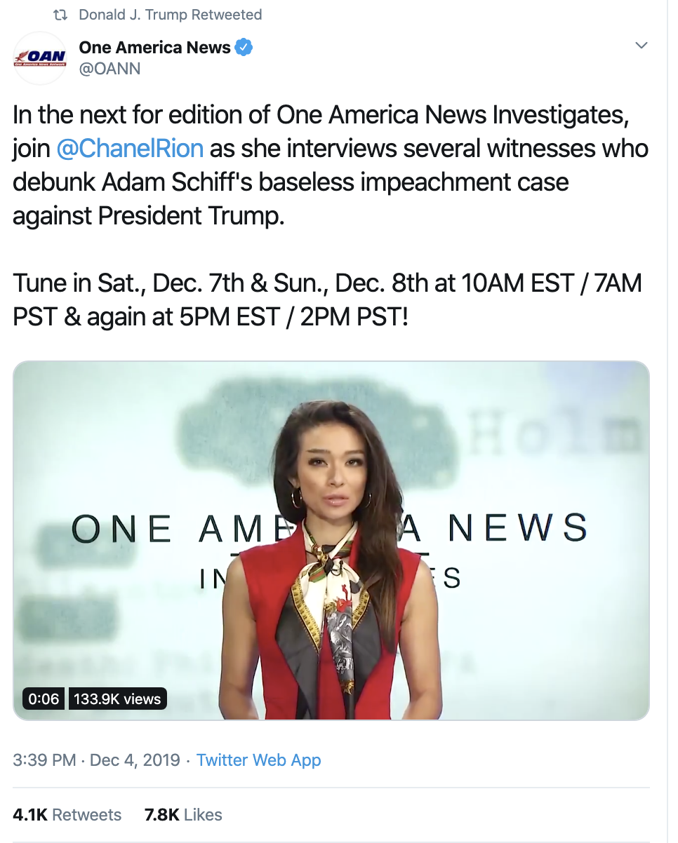 Screen-Shot-2019-12-08-at-10.09.42-AM Trump Has Impeachment Induced Sunday Twitter Freakout Election 2020 Featured Foreign Policy Impeachment Top Stories 