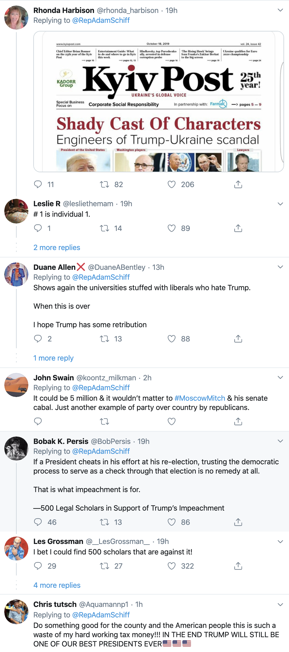 Screen-Shot-2019-12-08-at-9.33.58-AM Adam Schiff Tweets Damning Weekend Impeachment Statement Featured Impeachment Investigation National Security Top Stories 