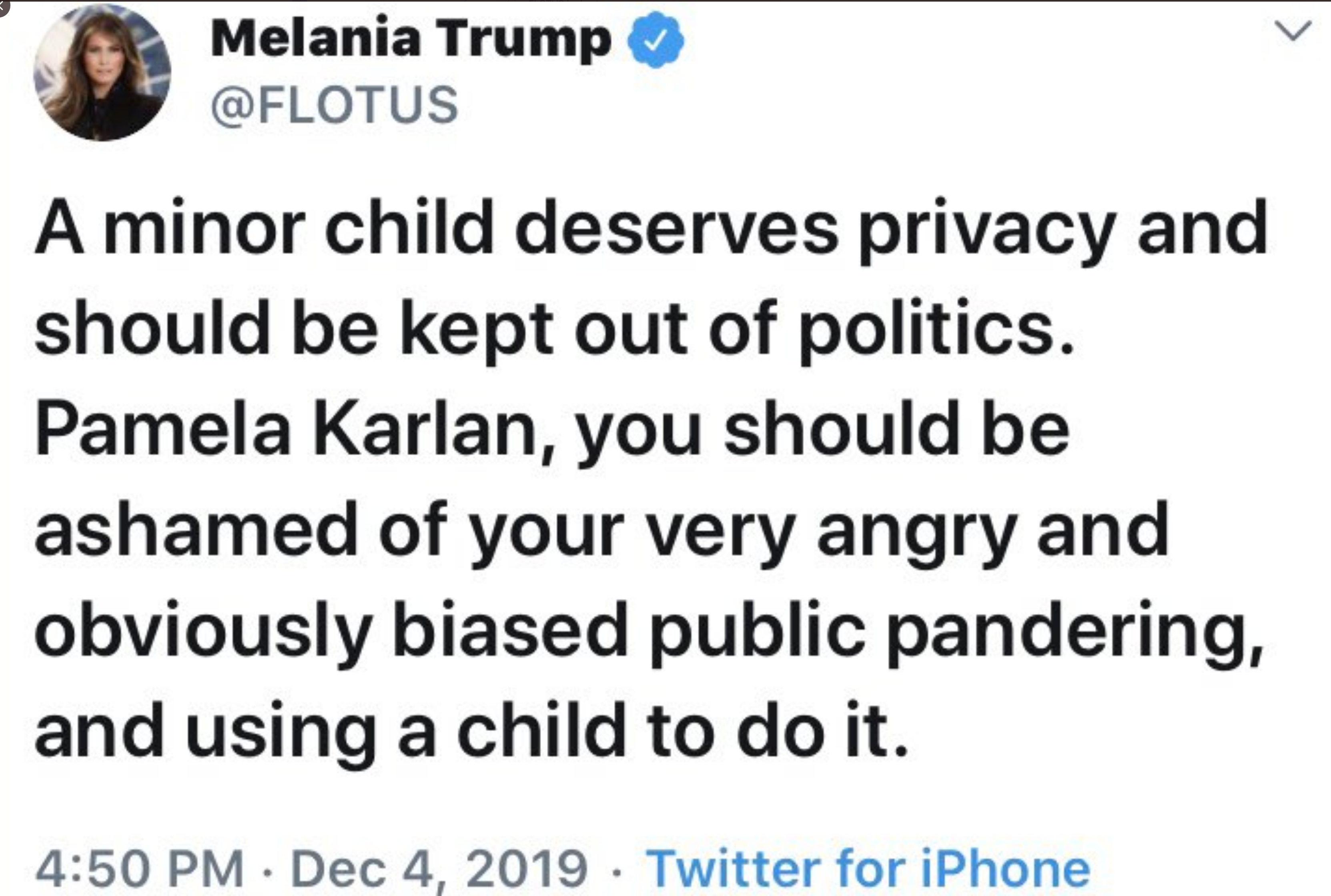 Screen-Shot-2019-12-12-at-1.00.18-PM Melania Trump Publicly Shamed After Trump Attacks Greta Thunberg Celebrities Child Abuse Environment Featured Top Stories 