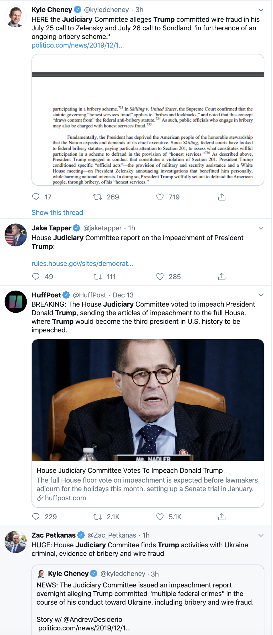 Screen-Shot-2019-12-16-at-8.54.24-AM Judiciary Committee Panel Releases 658-Page Impeachment Report Election 2016 Election 2020 Featured Impeachment Russia Top Stories 
