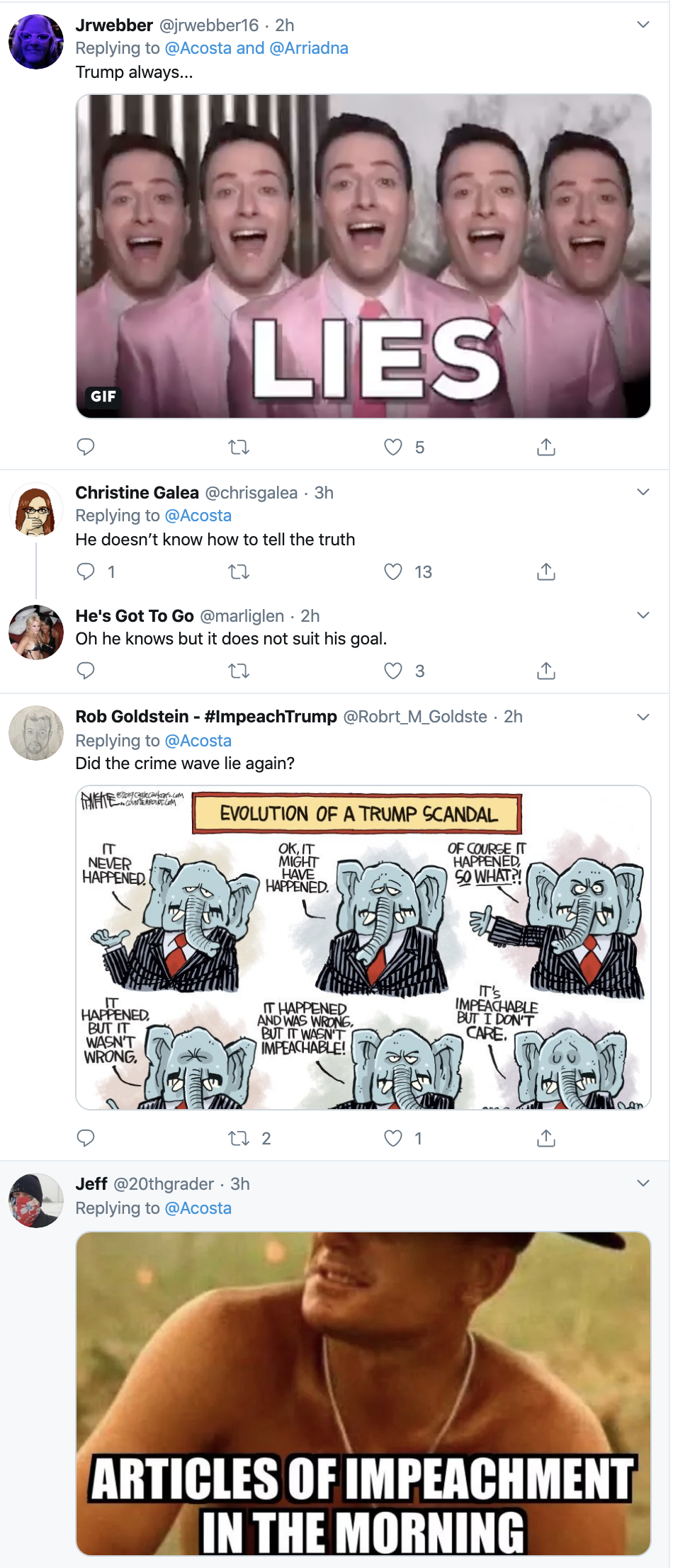 Screen-Shot-2019-12-18-at-3.06.28-PM Jim Acosta Defiantly Trolls Trump On Impeachment Day Featured Impeachment Media Social Media Top Stories 