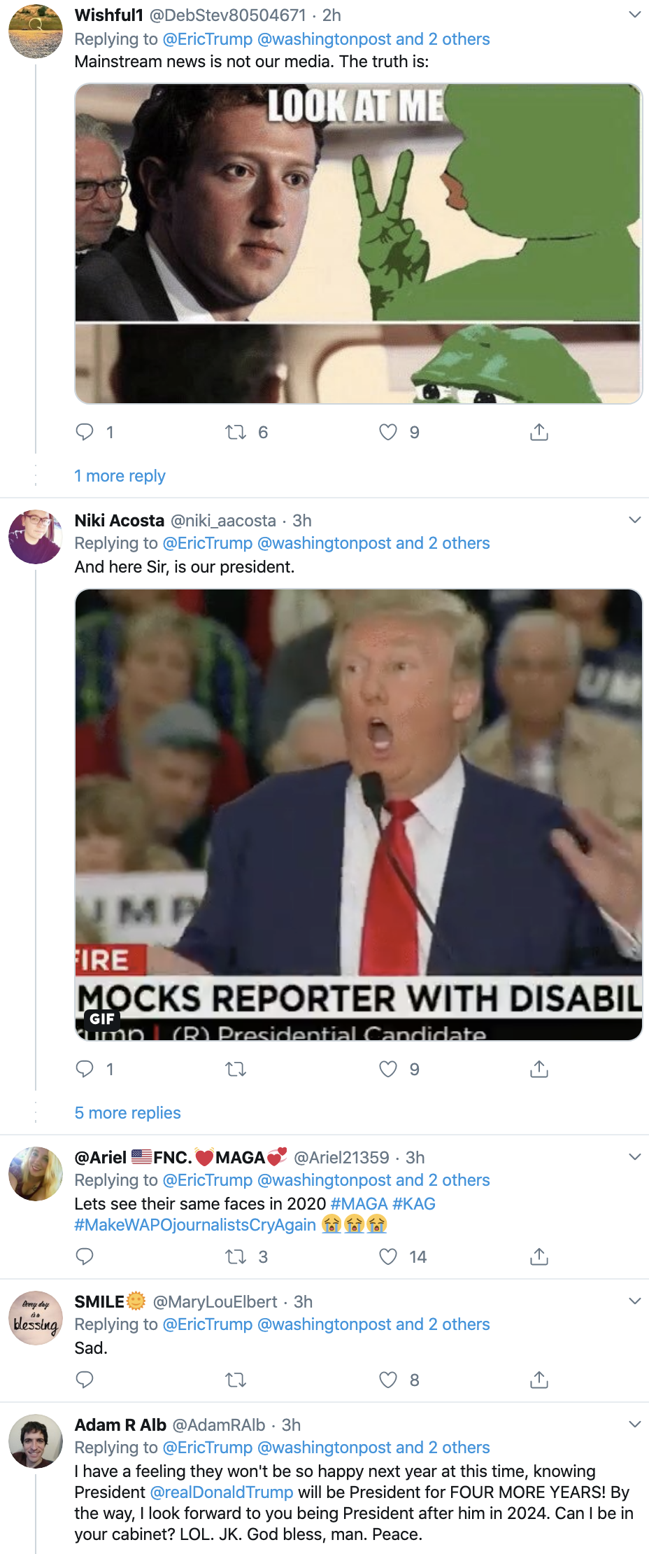 Screen-Shot-2019-12-19-at-11.10.58-AM Trump Tantrums Over Reporter's 'Merry Impeachment' Tweet Featured Media Politics Social Media Top Stories 