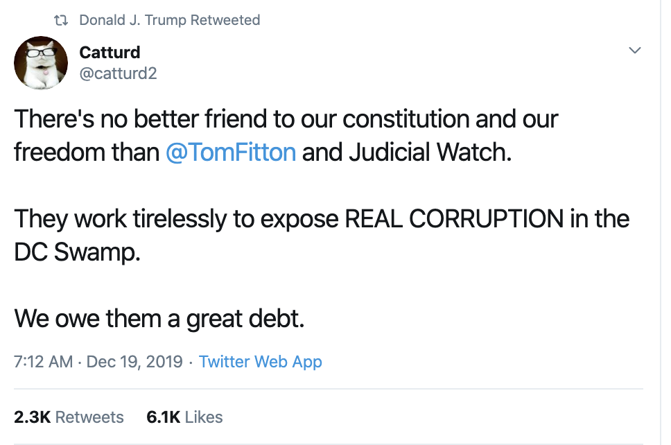 Screen-Shot-2019-12-19-at-8.22.47-AM Trump Tweets 35 Times During Thursday AM Impeachment Freakout Corruption Crime Featured Impeachment National Security Top Stories 