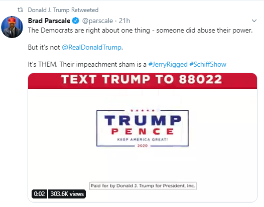 f2 Trump Has Multi-Tweet Meltdown After Dems Heat Up Impeachment Donald Trump Politics Social Media Top Stories 