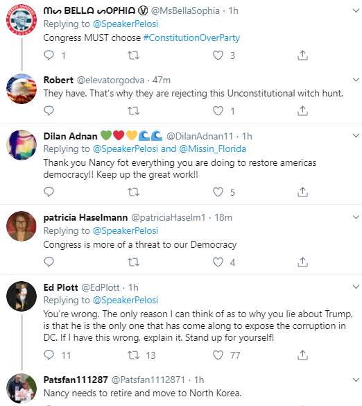 pelo6 Pelosi Tweets Impeachment Hearing Trolling Of Donald Trump Corruption Donald Trump Impeachment Investigation Politics Social Media Top Stories 