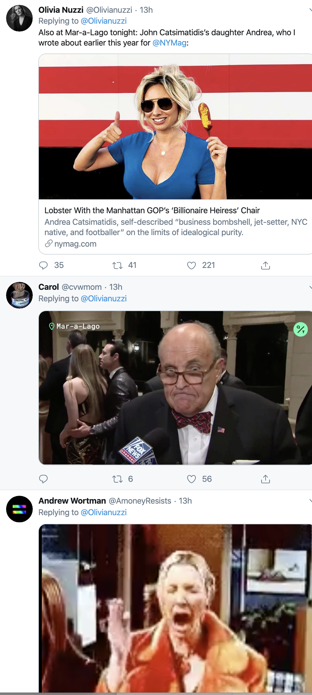 Screen-Shot-2020-01-01-at-9.42.06-AM Giuliani Publicly Embarrasses Himself At Mar-a-Lago NYE Party Corruption Crime Featured Impeachment Top Stories 