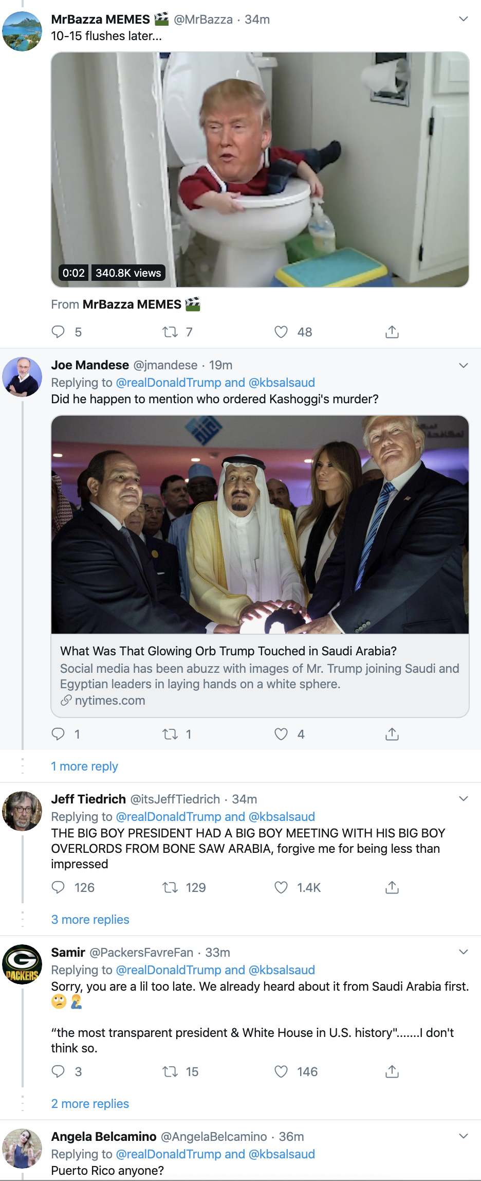 Screen-Shot-2020-01-07-at-1.43.08-PM Trump Tweets Tuesday Saudi Arabia Announcement Distraction Featured Military Politics Top Stories War 