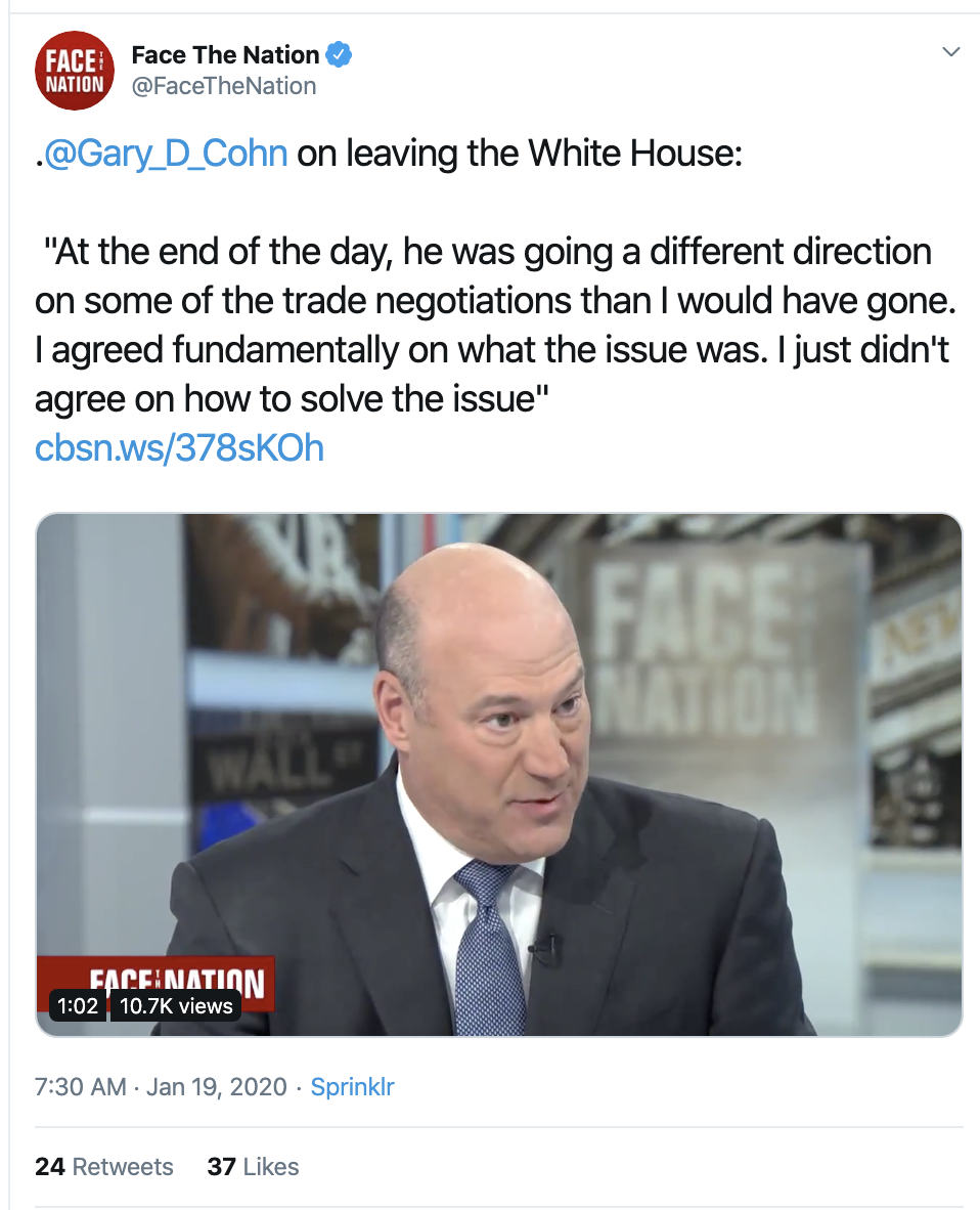 Screen-Shot-2020-01-19-at-3.53.59-PM Former Trump WH Official Shoots Down Trump Claims Domestic Policy Economy Election 2020 Featured Top Stories 