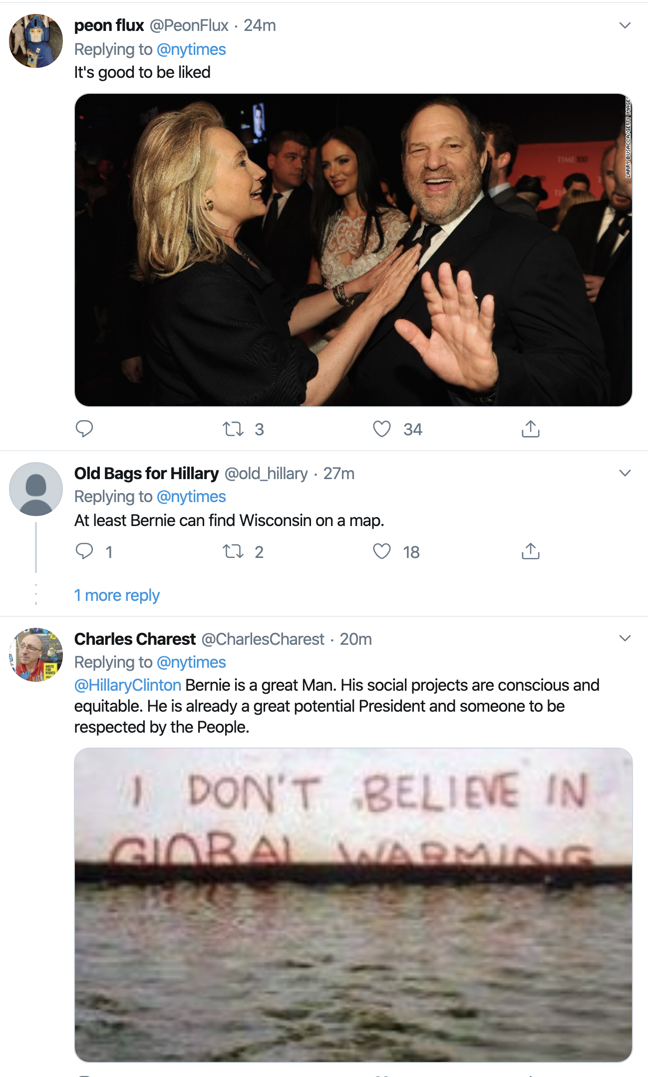 Screen-Shot-2020-01-21-at-8.49.09-AM Hillary Swamped In Backlash After Tuesday AM Attack On Bernie Election 2016 Election 2020 Featured Feminism Top Stories 
