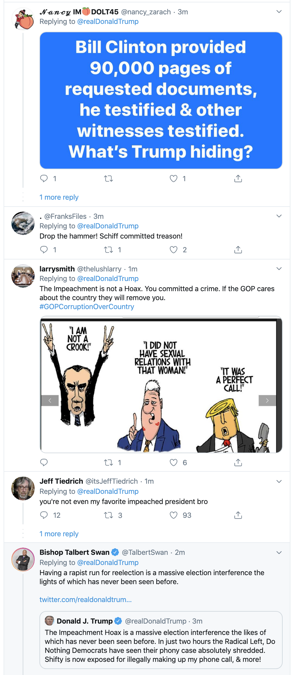Screen-Shot-2020-01-26-at-7.14.12-AM Trump Blatantly Threatens Schiff During Sunday Morning Mental Breakdown Election 2020 Featured Impeachment Politics Top Stories 
