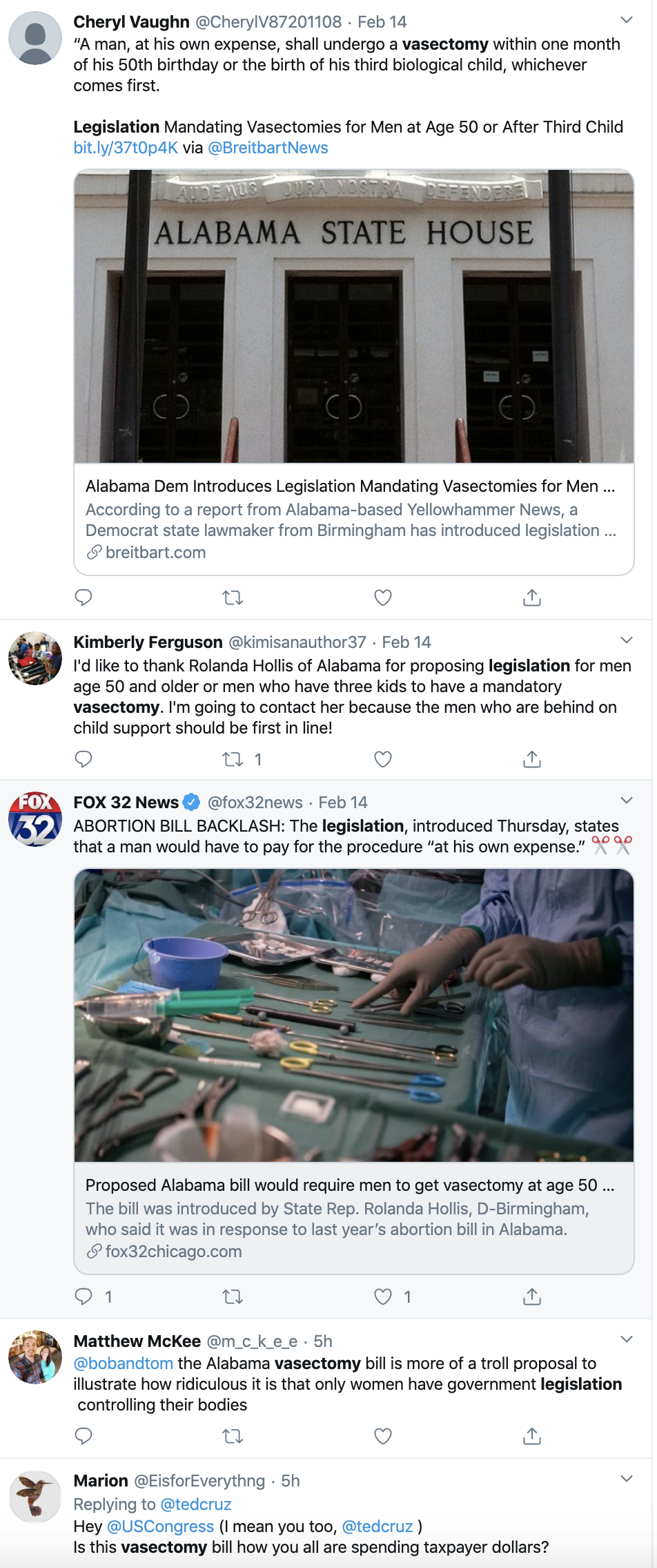 Screen-Shot-2020-02-17-at-12.21.26-PM Ted Cruz Freaks Over Mandatory Vasectomy Legislation Featured Feminism Healthcare Politics Top Stories 