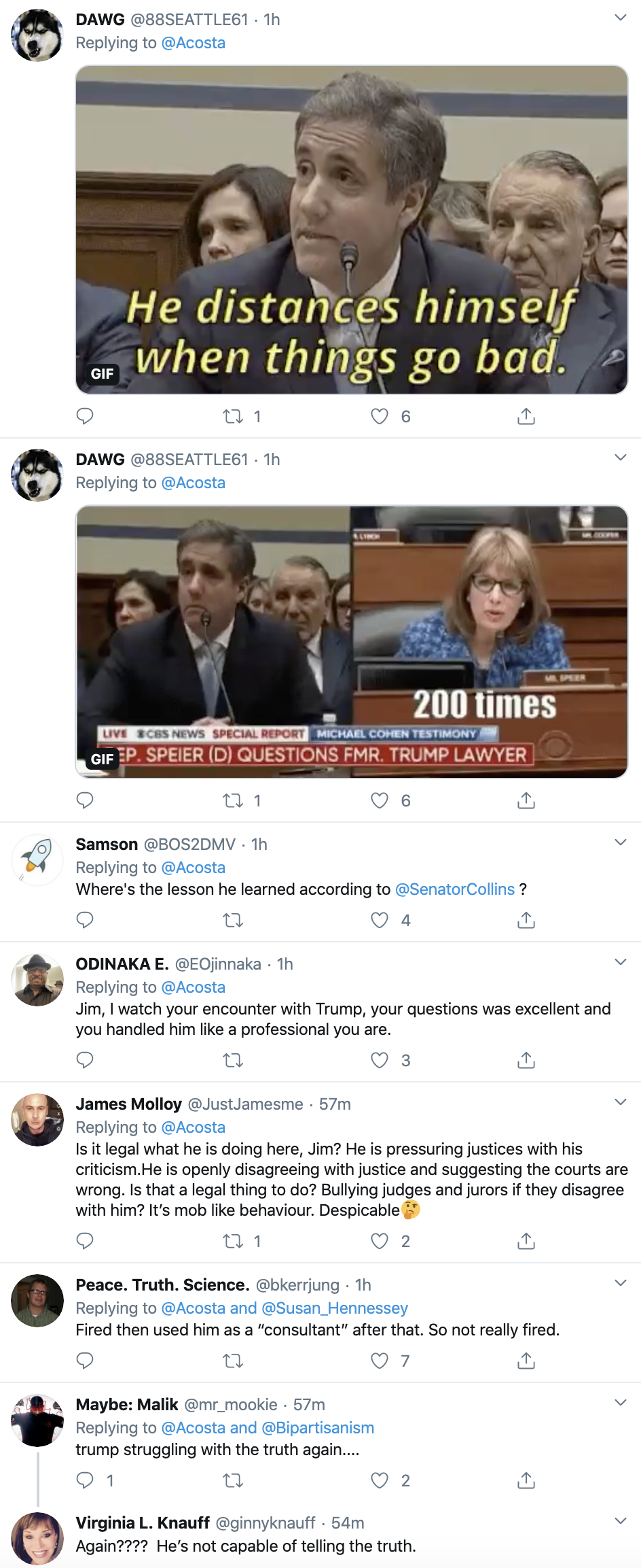 Screen-Shot-2020-02-25-at-3.20.01-PM Jim Acosta Busts Trump In A Major Lie On Twitter Corruption Crime Featured Politics Top Stories 