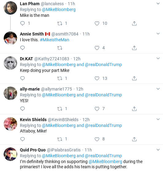 Screenshot-2020-02-05-at-10.36.39-AM Bloomberg Embarrasses Trump At SOTU With 6-Tweet Trolling Donald Trump Election 2020 Politics Social Media Top Stories 