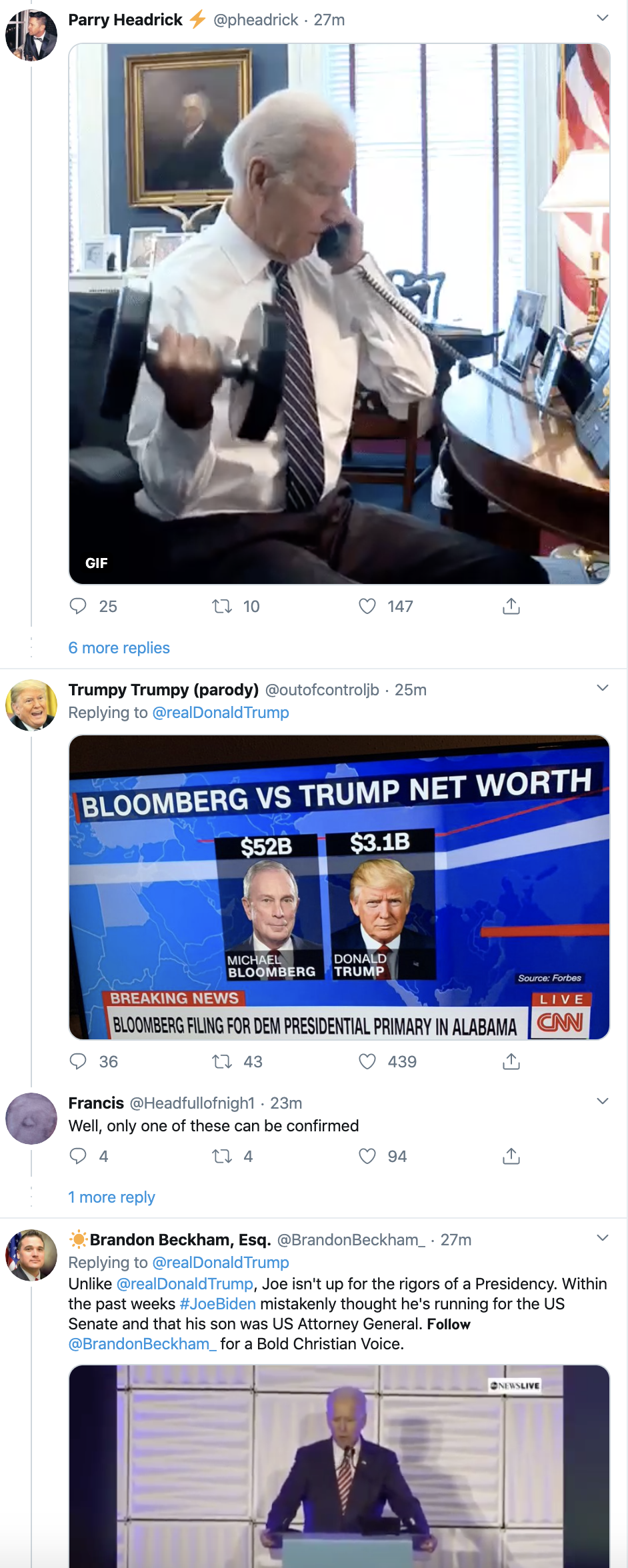 Screen-Shot-2020-03-04-at-10.08.29-AM Bloomberg Terrifies Trump With Post Drop Out Announcement Trolling Corruption Election 2020 Featured Politics Top Stories 