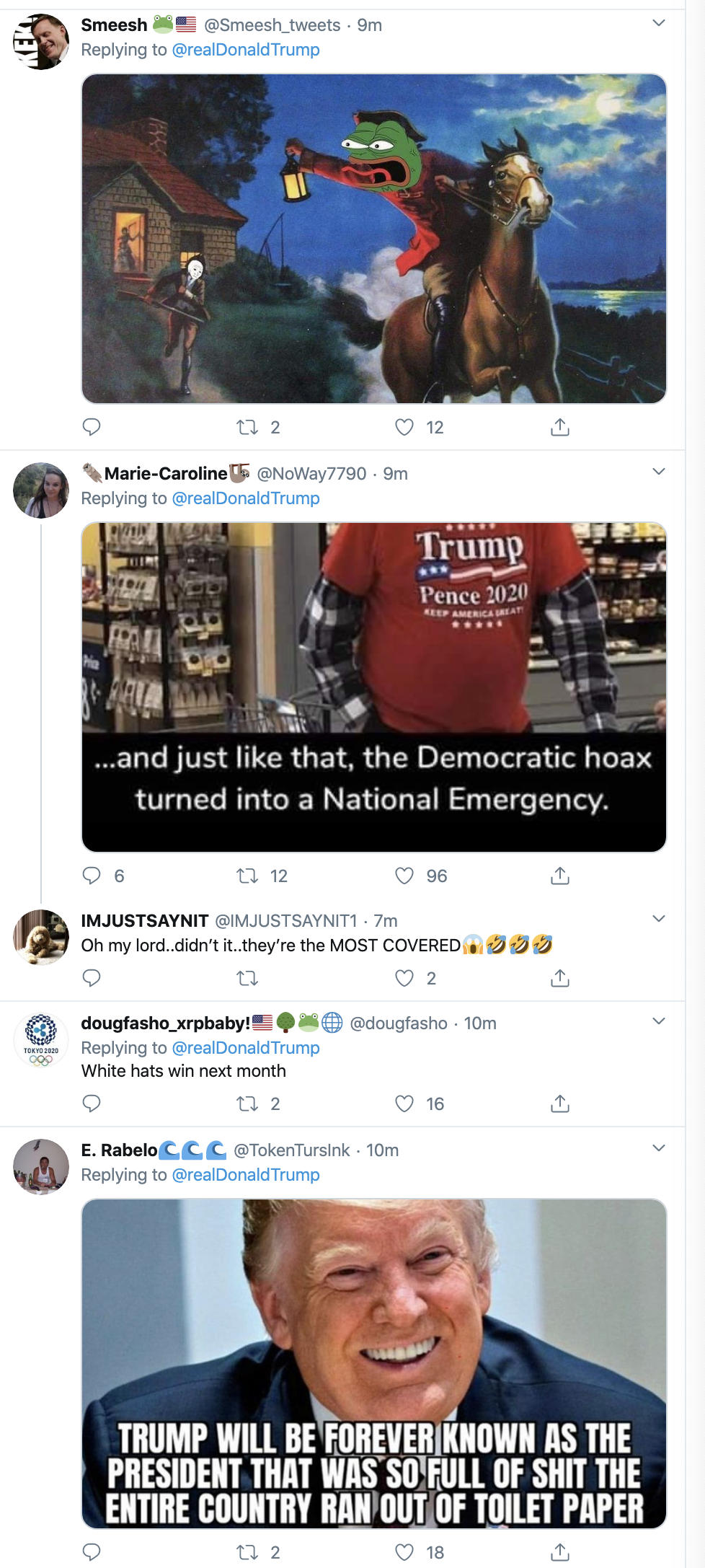 Screen-Shot-2020-03-19-at-8.05.47-AM Trump Goes Off On Wild Thursday AM Twitter Tangent Election 2020 Featured Military Politics Top Stories 