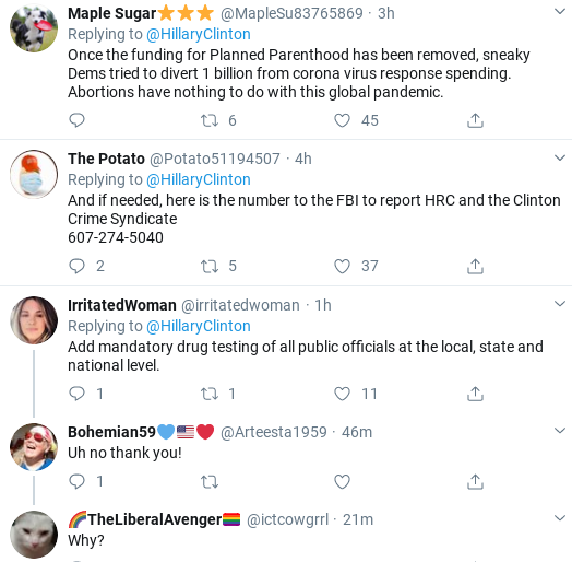 Screenshot-2020-03-13-at-3.54.34-PM Hillary Outshines Trump With Coronavirus Relief Message To America Donald Trump Healthcare Politics Social Media Top Stories 