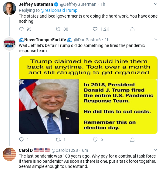 Screenshot-2020-03-17-at-11.00.49-AM Trump Praises Himself After Belittling Governors On Twitter Donald Trump Politics Social Media Top Stories 