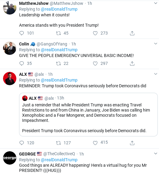 Screenshot-2020-03-17-at-11.01.38-AM Trump Praises Himself After Belittling Governors On Twitter Donald Trump Politics Social Media Top Stories 