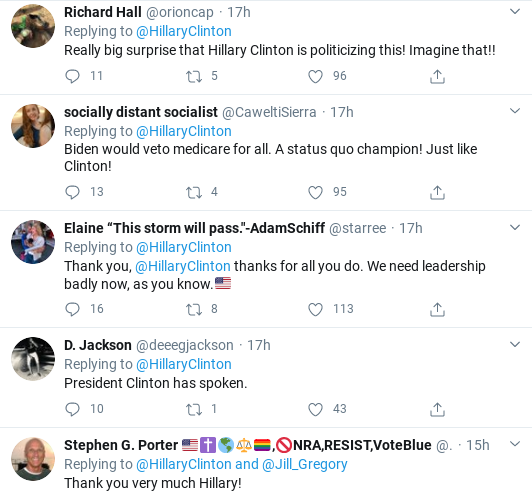 Screenshot-2020-03-22-at-10.26.03-AM Hillary Disgraces Trump & Tweets Coronavirus Failure Video To Voters Donald Trump Healthcare Politics Social Media Top Stories 
