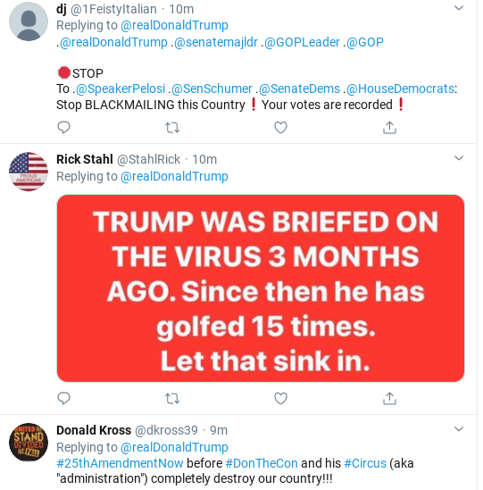 Screenshot-2020-03-23-at-9.54.23-AM Trump Goes On 27-Tweet Spree To Distract From COVID-19 Donald Trump Politics Social Media Top Stories 