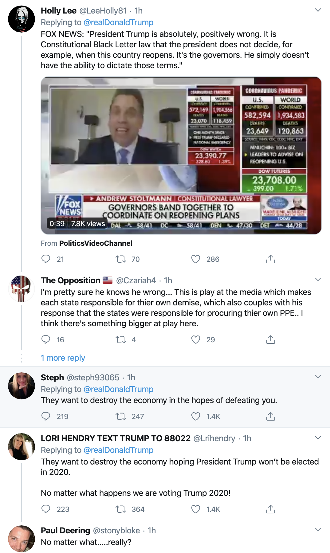 Screen-Shot-2020-04-14-at-10.18.39-AM Trump Claims Cuomo Begs Him In Private On Twitter Donald Trump Featured Healthcare Politics Top Stories 
