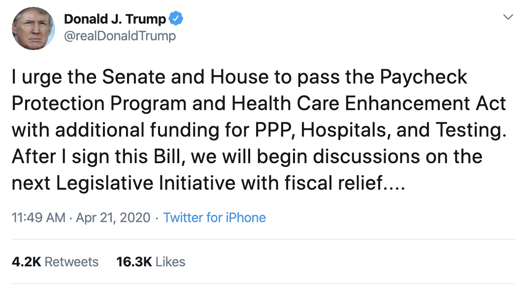 Screen-Shot-2020-04-21-at-12.05.45-PM Trump Goes Off The Rails During Tuesday Freakout Donald Trump Featured Healthcare Politics Top Stories 