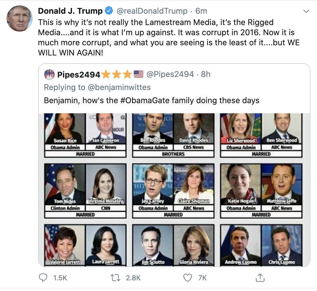 Screen-Shot-2020-05-11-at-8.24.18-AM Trump Suffers Multi-Tweet Monday Morning Emotional Collapse Featured Media Politics Television Top Stories 