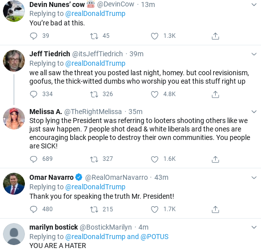 Screenshot-2020-05-29-at-3.05.20-PM Trump Offers Pathetic Backpedal After America Turns Against Him Donald Trump Politics Social Media Top Stories 