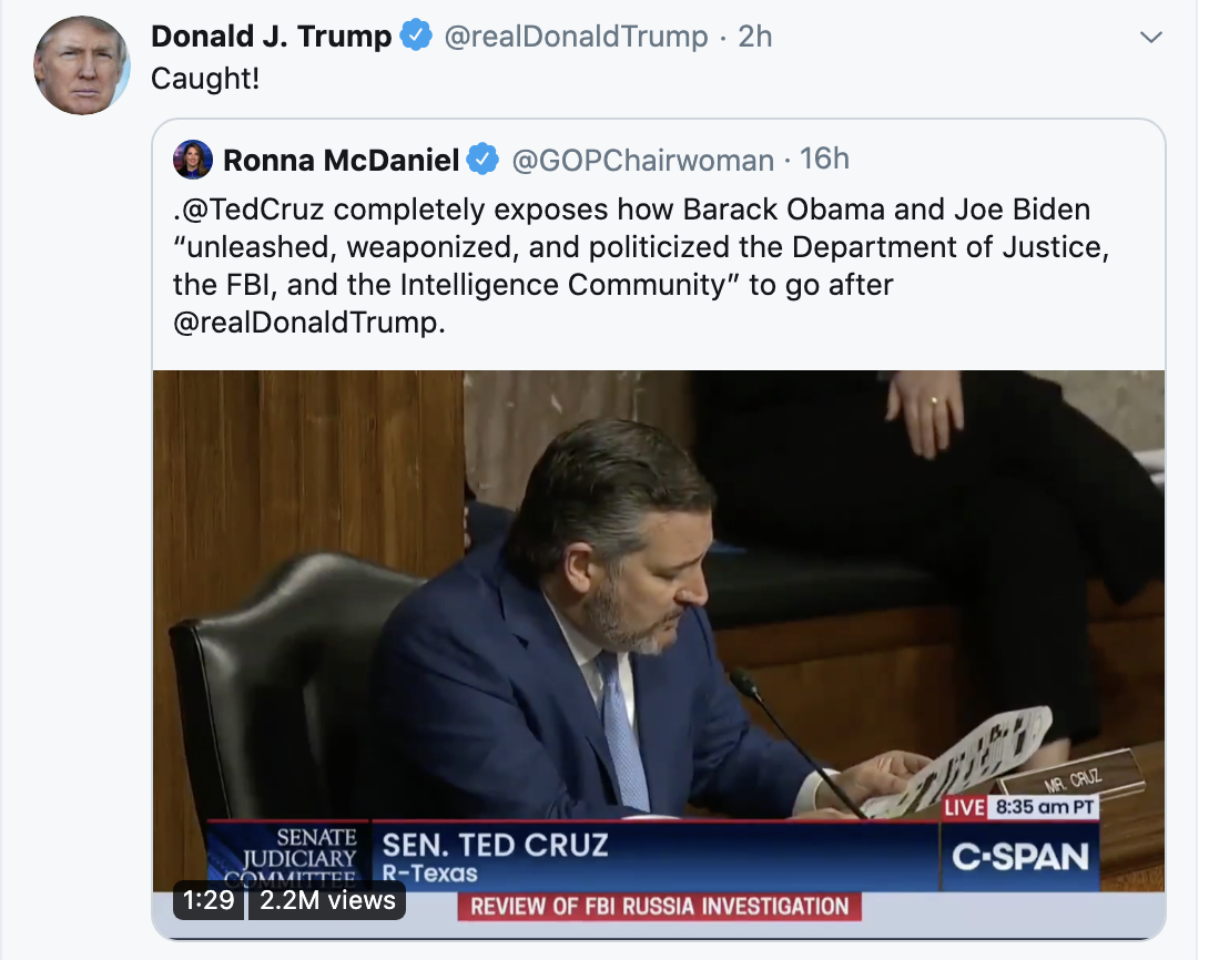 Screen-Shot-2020-06-04-at-7.36.16-AM Trump Sees Morning Polls & Has 16-Tweet Mega Rant Against Americans Featured Military Politics Top Stories 
