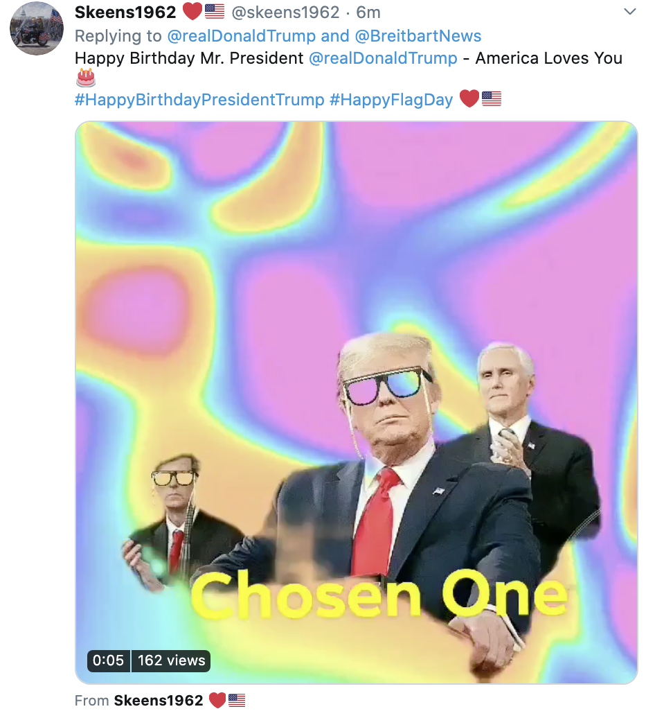 Screen-Shot-2020-06-14-at-8.22.18-AM Trump Starts Sunday Morning Birthday Tweets Like A Broken Man Election 2020 Featured National Security Politics Top Stories 