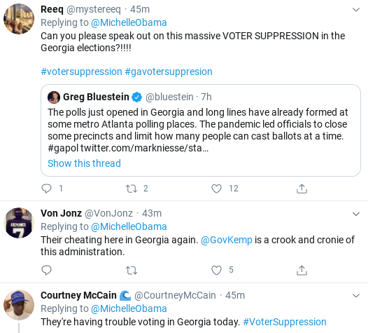 Screenshot-2020-06-09-at-2.10.34-PM Michelle Obama Terrifies GOP With Tuesday Voting Message Donald Trump Election 2020 Politics Social Media Top Stories 
