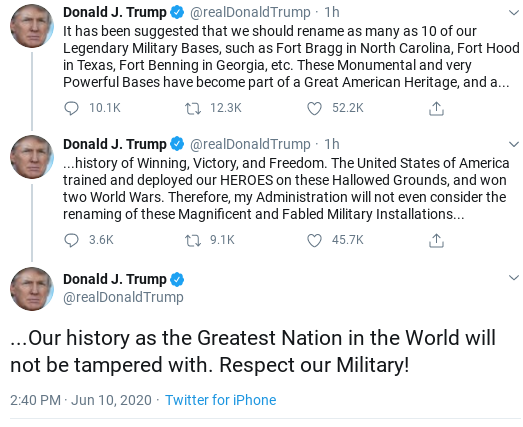 Screenshot-2020-06-10-at-4.08.53-PM Trump Defends America's Racist Past During Md-Afternoon Meltdown Donald Trump Politics Social Media Top Stories 
